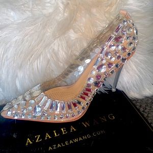Glassy High Heels